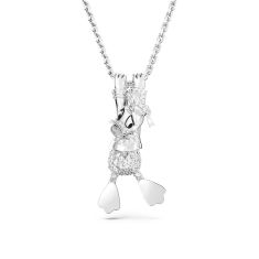 Swarovski Crystal Disney Donald Duck Pendant Necklace