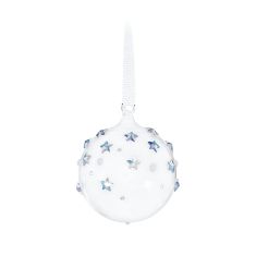 Swarovski Crystal Extra Small Holiday Magic Classics Ball Ornament