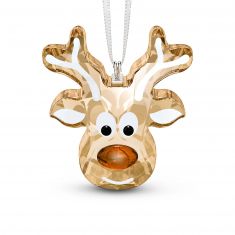Swarovski Crystal Gingerbread Reindeer Ornament