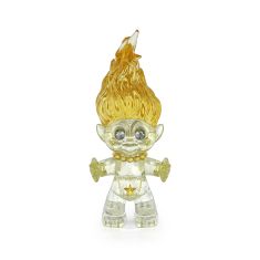 Swarovski Crystal Good Luck Trolls Troll Yellow Figurine 1