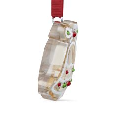 Swarovski Crystal Holiday Cheers Gingerbread Bell Ornament