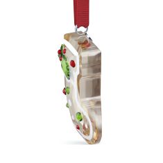 Swarovski Crystal Holiday Cheers Gingerbread Stocking Ornament