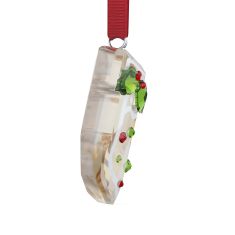 Swarovski Crystal Holiday Cheers Gingerbread Stocking Ornament