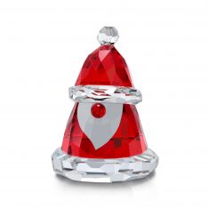 Swarovski Crystal Holiday Cheers Santa Claus Figurine, Small