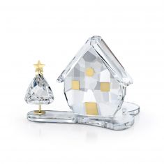 Swarovski Crystal Holiday Magic Tea Light Holder