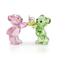 Swarovski Crystal Kris Bear Birthday Bears Figurine Set