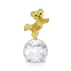 Swarovski Crystal Kris Bear Ready to Disco Figurine