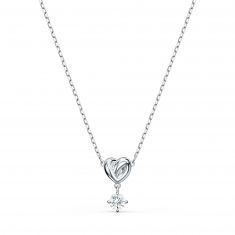 Swarovski Crystal Lifelong Heart Pendant Necklace