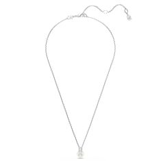 Swarovski Crystal Matrix Rhodium Plated Pendant Necklace