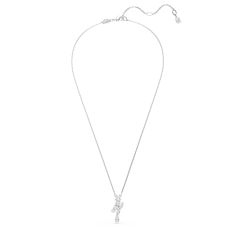 Swarovski Crystal Matrix Rhodium Plated Pendant Necklace