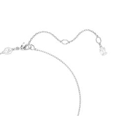 Swarovski Crystal Matrix Rhodium Plated Pendant Necklace