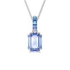Swarovski Crystal Millenia  Rhodium Plated Pendant Necklace