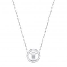 Hollow pendant swarovski top