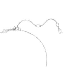 Swarovski Crystal Stilla Rhodium Plated Pendant Necklace