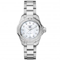 TAG Heuer AQUARACER Professional 200 Quartz Diamond Mother of Pearl Dial Watch | 30mm | WBP1417.BA0622