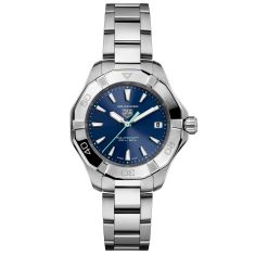 TAG Heuer AQUARACER Professional 200 Solargraph Quartz Blue Dial Stainless Steel Watch 34mm - WBP1311.BA000