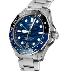TAG Heuer AQUARACER Professional 300 GMT Automatic Blue Dial Stainless Steel Watch 42mm - WBP5114.BA0013