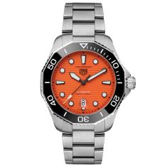 TAG Heuer AQUARACER Professional 300 Orange Diver Watch | 43mm | WBP201F.BA0632