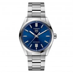 TAG Heuer CARRERA Calibre 5 Automatic Blue Dial Stainless Steel Watch | 39mm | WBN2112.BA0639
