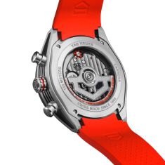 TAG Heuer CARRERA Chronograph Extreme Sport Orange Rubber Strap Watch 44mm - CBU2082.FT6275