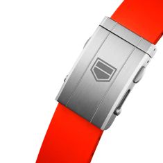 TAG Heuer CARRERA Chronograph Extreme Sport Orange Rubber Strap Watch 44mm - CBU2082.FT6275