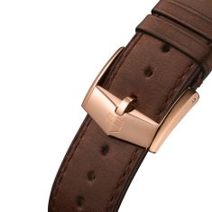 TAG Heuer CARRERA Chronosprint X Porsche Special Edition Automatic Brown Leather Strap Watch 42mm - CBS2040.FC8318