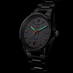 TAG Heuer CARRERA Date Automatic Silver Hammered Dial Diamond Stainless Steel Watch 36mm - WBN231B.BA0001