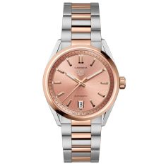 TAG Heuer CARRERA Date Copper Dial Steel and Rose Gold Watch 36mm - WBN2350.BD0000
