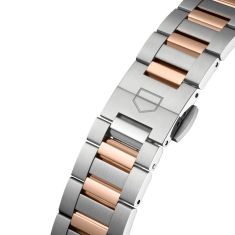 TAG Heuer CARRERA Date Copper Dial Steel and Rose Gold Watch 36mm - WBN2350.BD0000