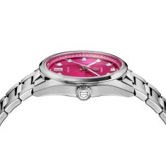 TAG Heuer CARRERA Date Pink Diamond Dial Stainless Steel Watch 36mm - WBN2318.BA0001