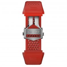 TAG Heuer CONNECTED Calibre E4 45mm Interchangeable Red Rubber Strap | BT6264