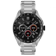 TAG Heuer CONNECTED Calibre E4 45mm Watch | Steel Case | Steel Bracelet | SBR8A10.BA0616