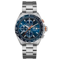 TAG Heuer FORMULA 1 Chronograph Automatic Blue Dial Stainless Steel Watch 44mm - CAZ201G.BA0876