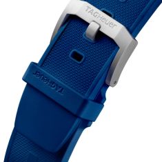 TAG Heuer FORMULA 1 Chronograph Quartz Blue Dial Rubber Strap Watch 43mm - CAZ101AV.FT8077