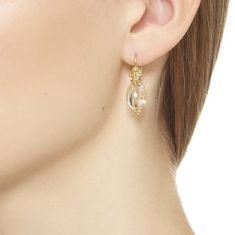 Temple St. Clair 18k Yellow Gold Classic Amulet Earrings