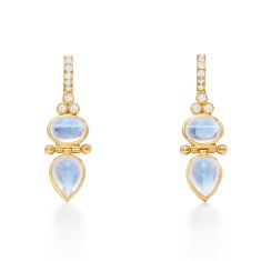 Temple St. Clair 18k Yellow Gold Dynasty Drop Earrings