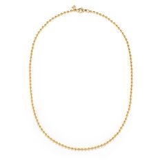 Temple St. Clair 18k Yellow Gold Large Ball Chain Necklace 3mm