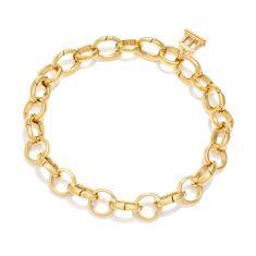 Temple St. Clair 18k Yellow Gold Temple Charm Bracelet