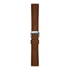 Tissot Chemin des Tourelles Powermatic 80 Blue Dial Brown Leather Strap Watch 39mm - T139.807.16.041.00