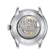 Tissot Chemin Des Tourelles Skeleton Blue Dial Stainless Steel Bracelet Watch 39mm - T1398361104800