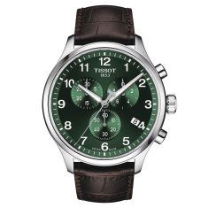 Men s Tissot Chrono XL Classic Black Leather Strap Watch T1166171605700 REEDS Jewelers
