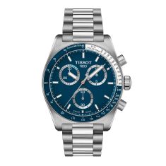Tissot PR516 Chronograph Blue Dial and Stainless Steel Bracelet Watch - 40mm - T1494171104100