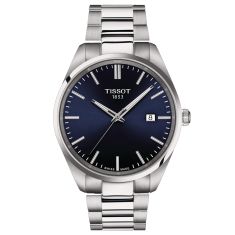 Tissot PR 100 Blue Dial Stainless Steel Watch 40mm - T1504101104100
