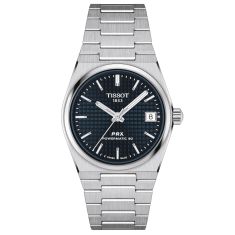 Tissot PRX Powermatic 80 Blue Dial and Stainless Steel Bracelet Watch | 35mm | T1372071104100