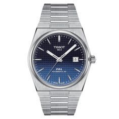 Tissot PRX Powermatic 80 Gradient Blue Dial Stainless Steel Bracelet Watch 40mm - T1374071105101
