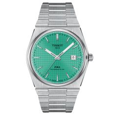 Tissot PRX Powermatic 80 Green Dial Stainless Steel Watch 40mm - T1374071109101