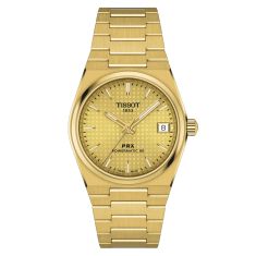 Men's Tissot PRX Quartz Yellow Gold-Tone Stainless Steel Watch |  T1374103302100 | REEDS Jewelers