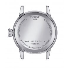 Tissot T-Classic Dream Lady White Mother-of-Pearl Dial Beige Leather Strap Watch 28mm - T1292101611100