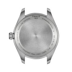 Tissot T-Classic PR 100 Silver-Tone Dial and Stainless Steel Bracelet Watch 34mm - T1502101103100