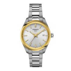 Tissot T-Classic PR 100 Watch Two-Tone Case and Stainless Steel Bracelet Watch - 34mm - T1502102103100